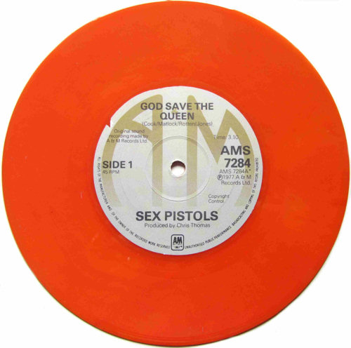 Sex Pistols - A&M God Save The Queen Counterfeit Box Set Coloured Vinyl